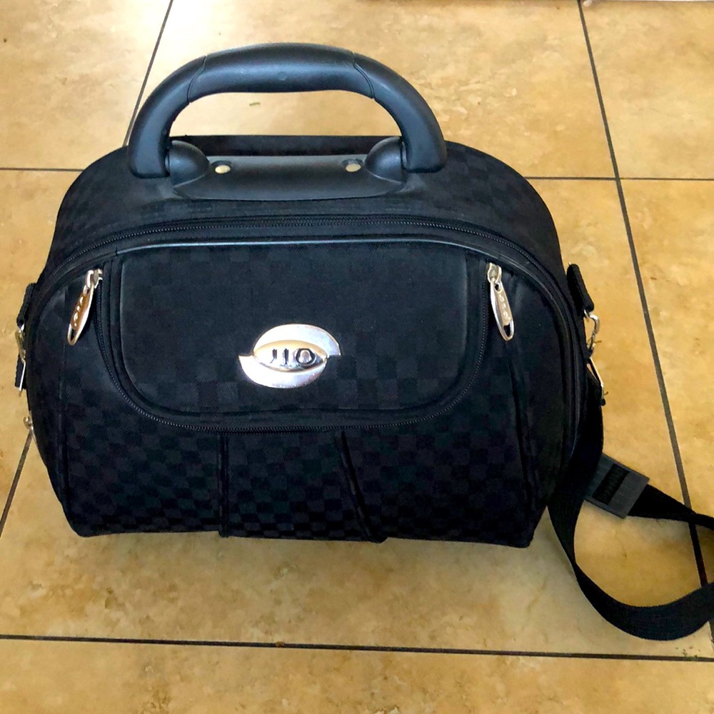 Black small travel bag